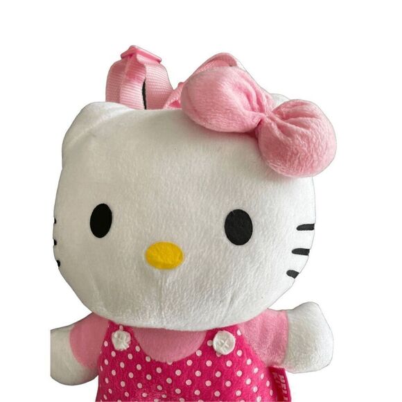 Hello Kitty Sanrio Plush Stuffed Backpack - Picture 11 of 12
